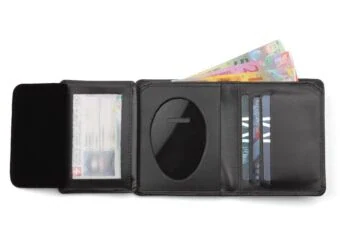 Leather wallet "Global" (without badge)