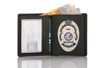 Leather wallet "Official" IPA Poland