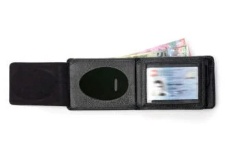 Leather wallet "Professional" (without badge)