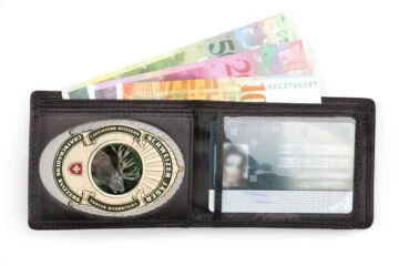 Leather wallet "Exclusive" Swiss Hunter
