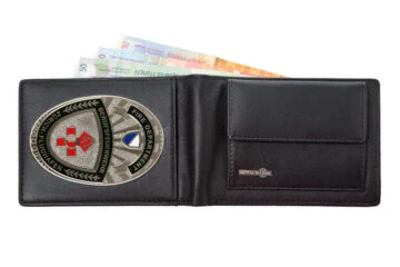 Leather wallet "Advanced" Fire Brigade Zurich Aiport