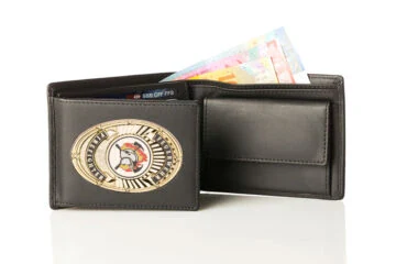 Leather wallet "Victory" Fire Brigade