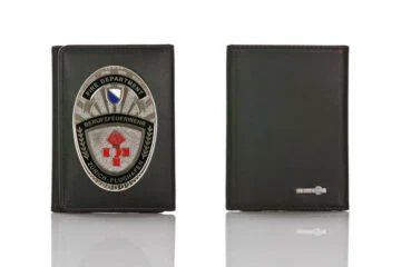 Leather wallet "Basic" Fire Brigade Zurich Airport