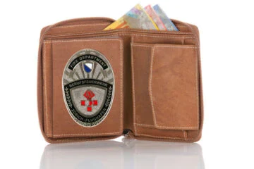 Leather wallet "Supreme" Fire Brigade Zurich Airport