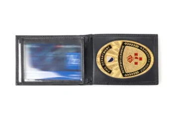 Leather case "Authentic" Fire Brigade Zurich Airport