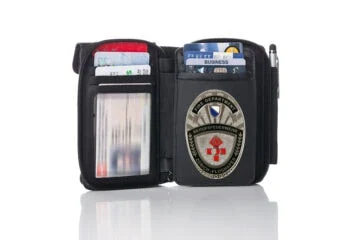 Leather wallet "Allround" Fire Brigade Zurich Airport