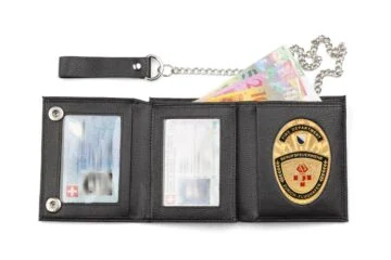 Leather wallet "Casual" Fire Brigade Zurich Airport