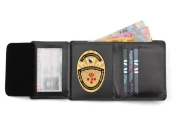 Leather wallet "Global" Fire Brigade Zurich Airport