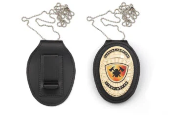 Leather wallet "VIP" Firefighter, engraving