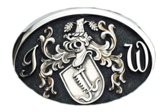 Belt Buckle Gurtschnalle 7 Metal Badge