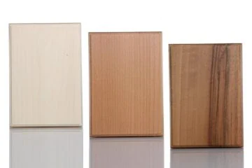 Wood for mounting (without Badge)
