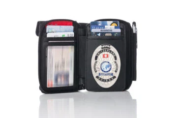 Leather wallet "Allround" IFPA Foreigner Police Switzerland