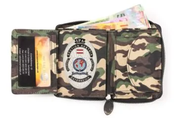 Leather wallet "Economy" IPA Austria