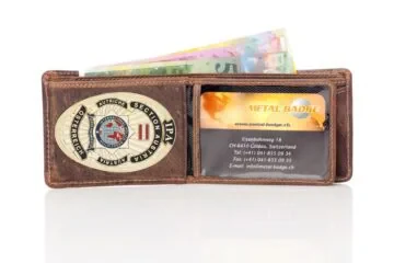 Leather wallet "Liberty" IPA Austria