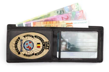 Leather wallet "Exclusive" IPA Belgium