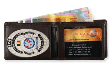 Leather wallet "Functional" IPA Belgium