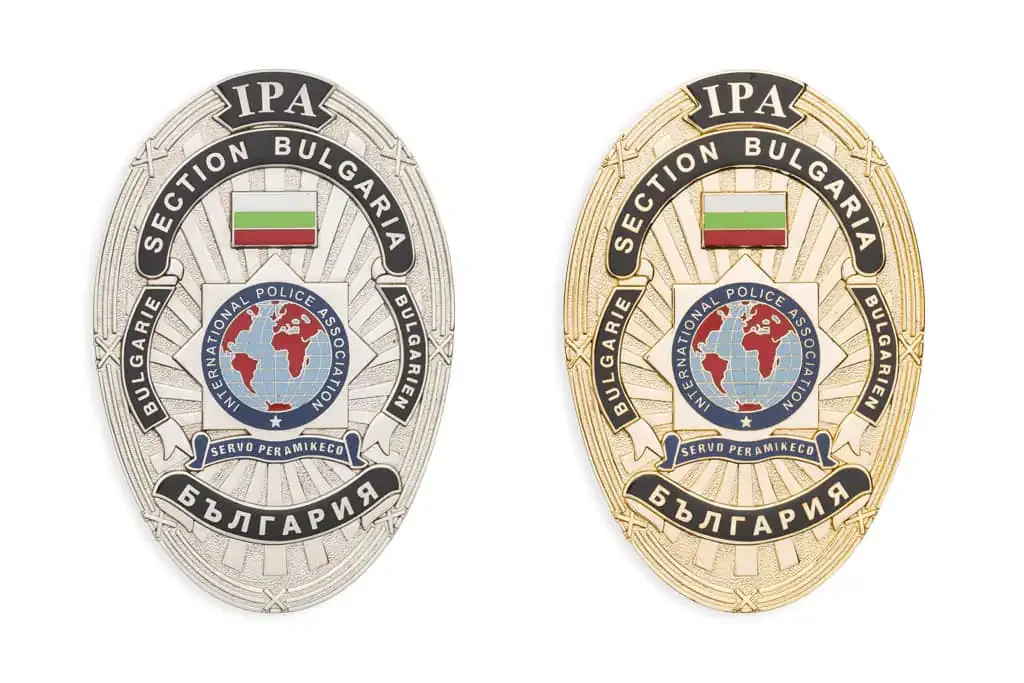 Our references ipa bul5 Metal Badge