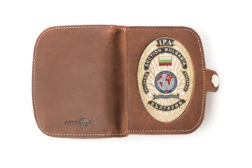 Leather case “Traveler” Coin thrower IPA Bulgaria