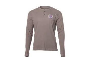 Men's long-sleeved gray shirt with IPA Logo