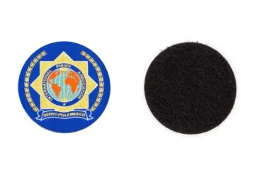 IPA Patches blue with Velcro