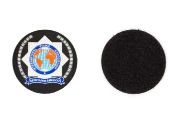 IPA Patches black with Velcro