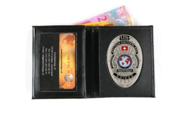 Leather wallet "Business" IPA Switzerland