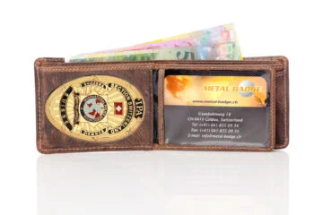 Leather wallet "Liberty" IPA Switzerland