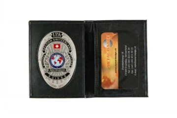 Leather wallet "Practical" IPA Switzerland