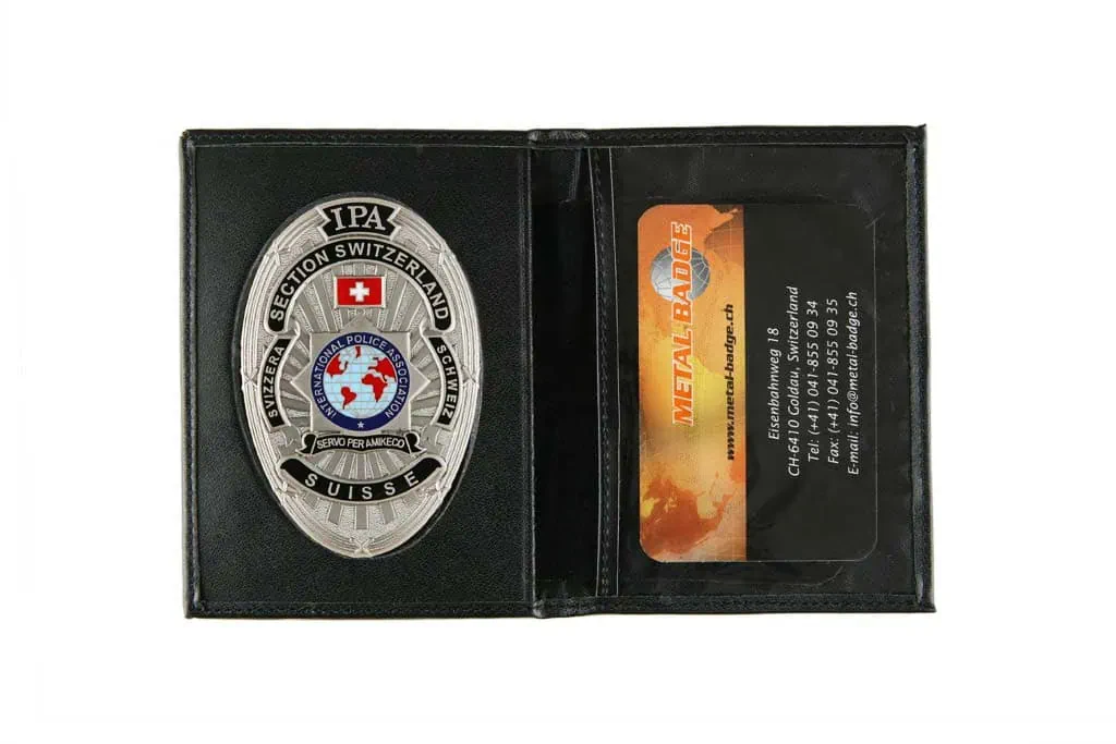 Products ipa ch etui practical badge Metal Badge