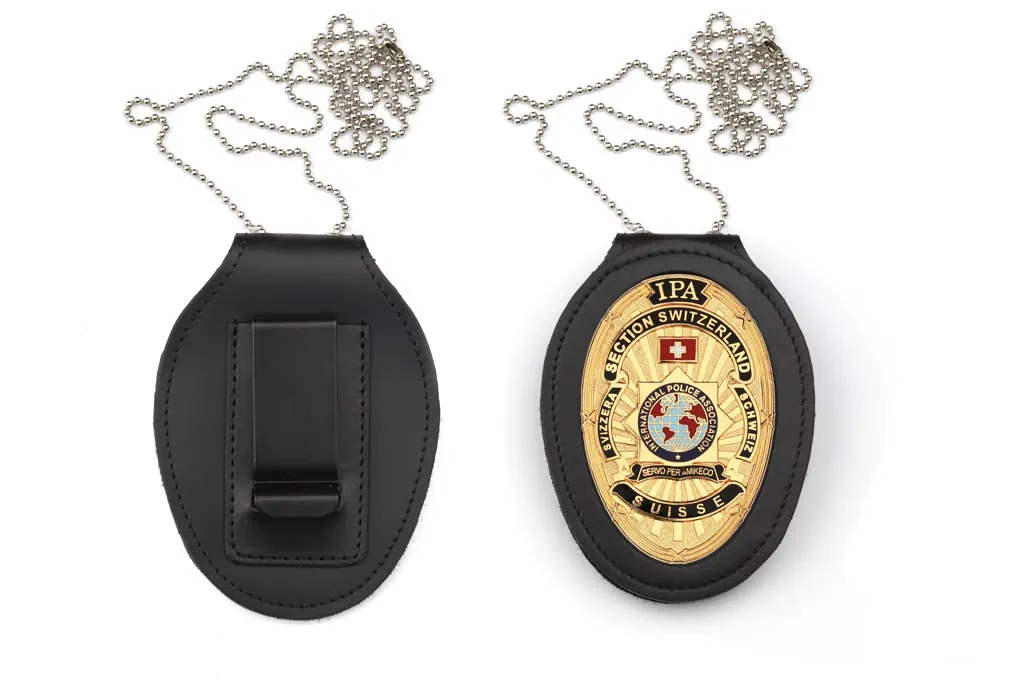 Products ipa ch etui vip Metal Badge