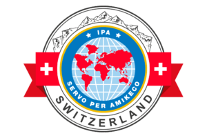 IPA IPA CH Logo Metal Badge