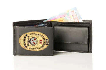 Leather wallet "Victory" IPA Switzerland