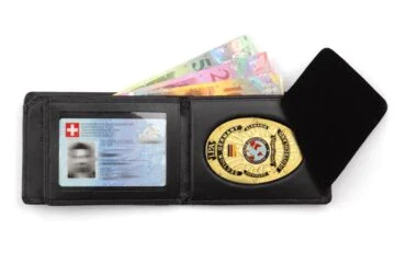 Leather wallet "Quantum" IPA Germany