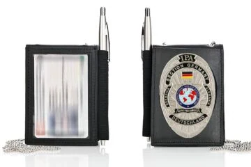 Leather wallet "Secure" IPA Germany