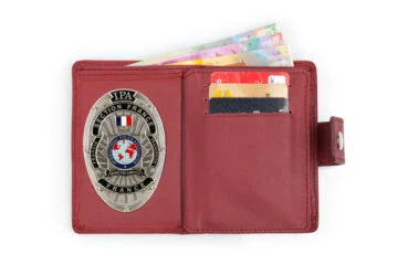 Leather wallet "Passion" IPA France