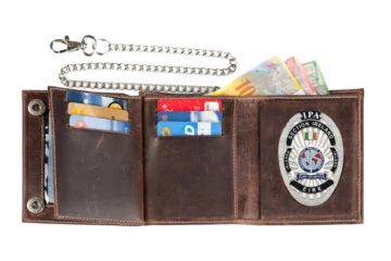 Leather wallet "Biker" IPA Ireland