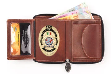 Leather wallet "Camouflage" IPA Italy