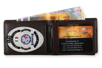 Leather wallet "Functional" IPA Italy