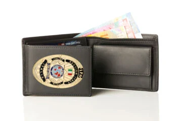 Leather wallet "Victory" IPA Italy