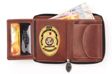 Leather wallet "Camouflage" IPA Malta