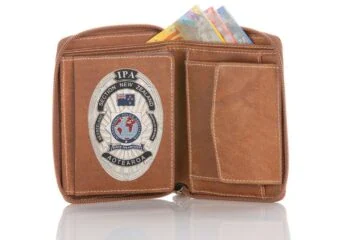 Leather wallet "Supreme" IPA New Zealand