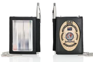Leather wallet "Secure" IPA New Zealand