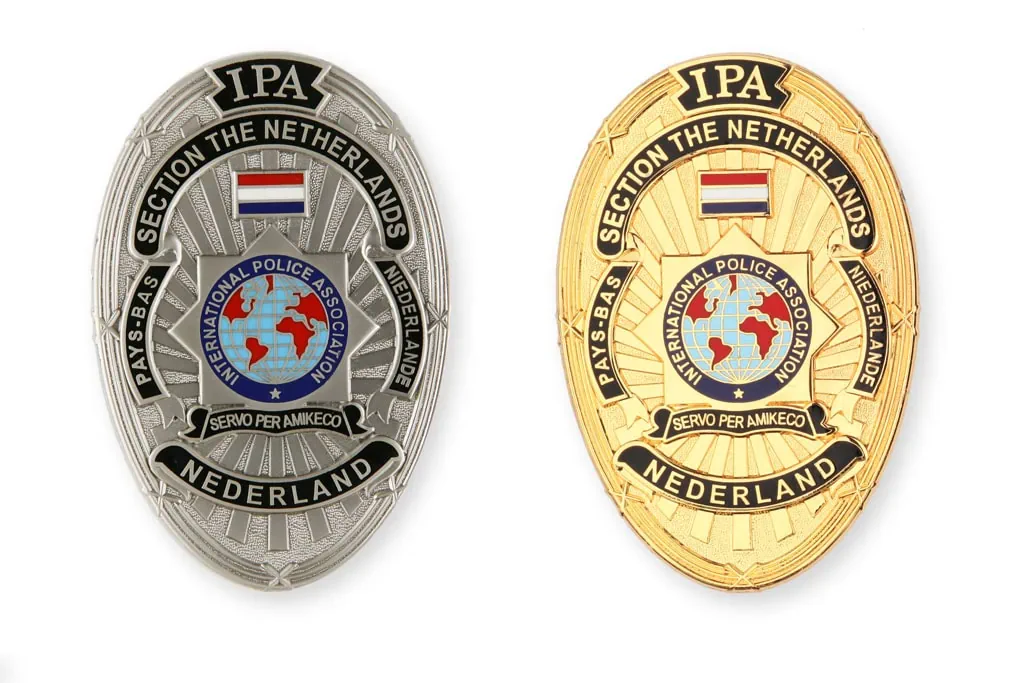 Our references ipa nl Metal Badge