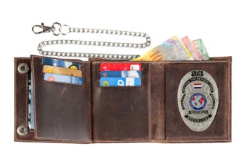 Leather wallet "Biker" IPA Netherlands
