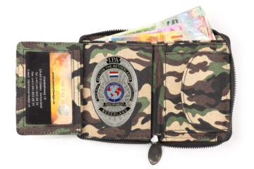 Leather wallet "Economy" IPA Netherlands