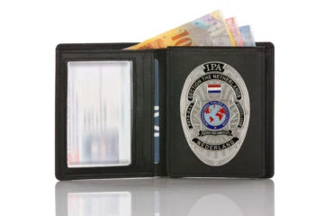 Leather wallet "Official" IPA Netherlands
