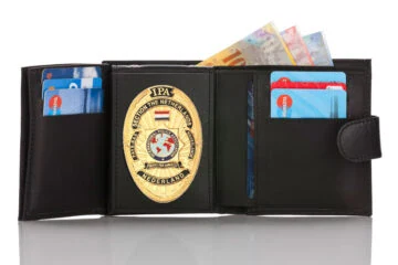Leather wallet "Qualified - two in one" IPA Netherlands