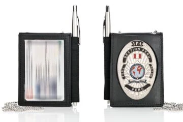 Leather wallet "Secure" IPA Peru