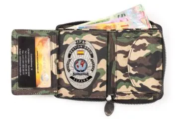 Leather wallet "Economy" IPA Spain