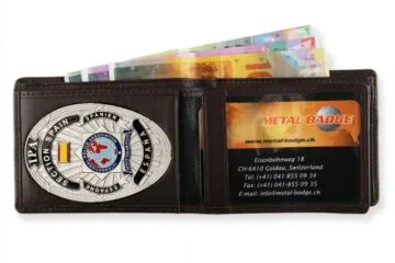 Leather wallet "Functional" IPA Spain